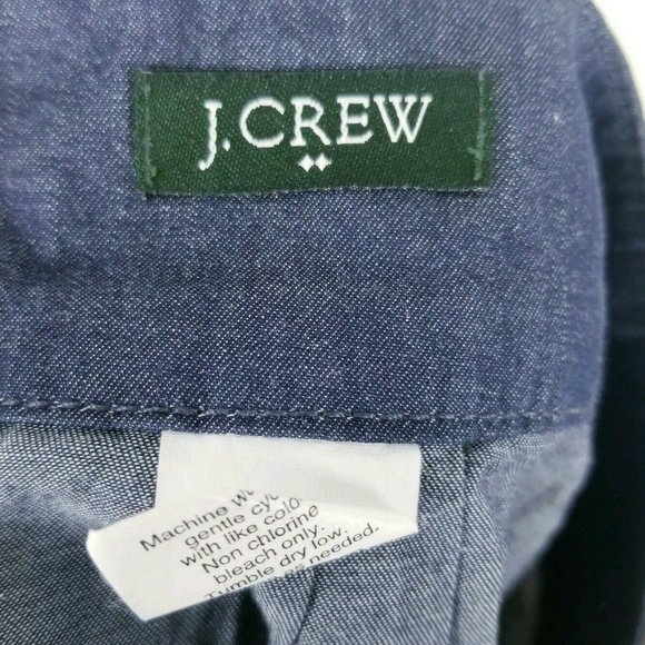 J.Crew Chambray Skirt Size 0 - Picture 4 of 6